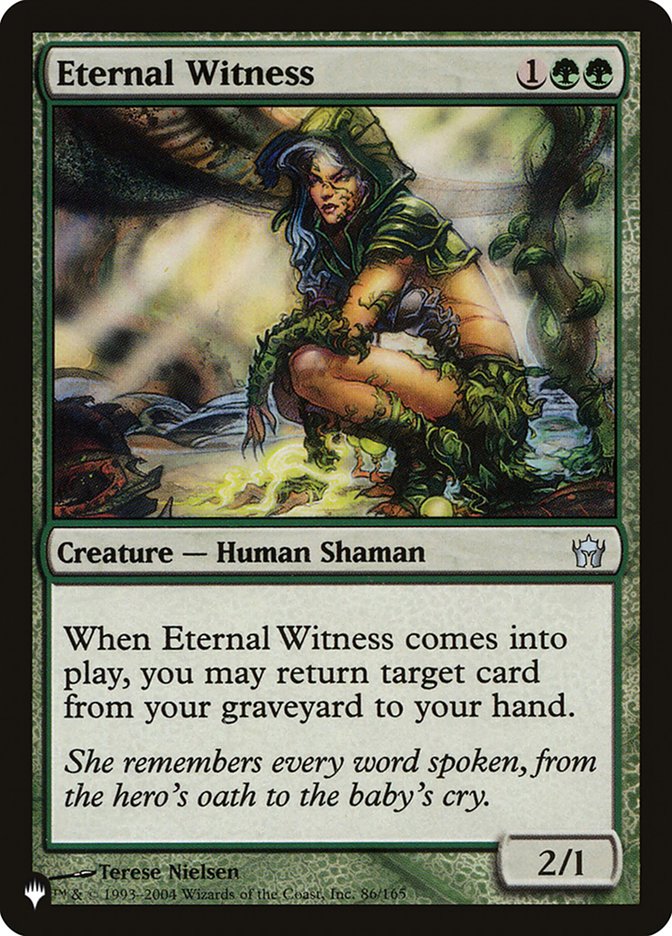 Eternal Witness (5DN) (86/165) [The List Reprints]