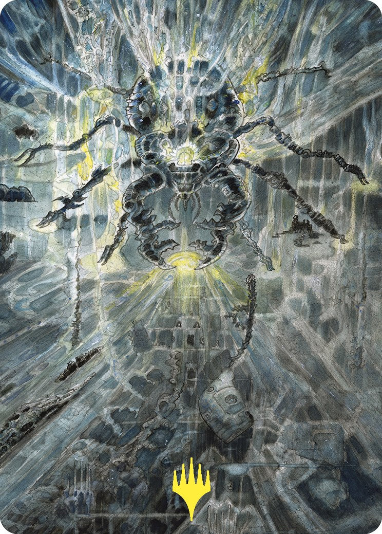 Darksteel Mutation Art Card (Gold-Stamped) (31) [Art Series: Commander Masters]