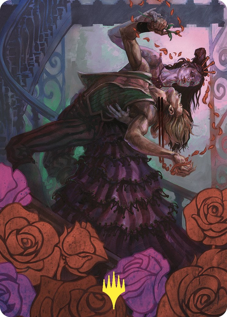Exsanguinate Art Card (2) (Gold-Stamped) (37) [Art Series: Commander Masters]