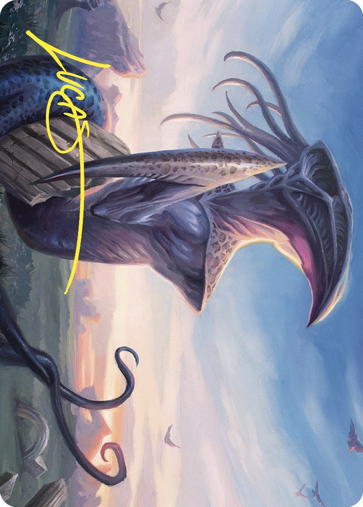 Sentinel Sliver Art Card (Gold-Stamped Signature) (76) [Art Series: Commander Masters]