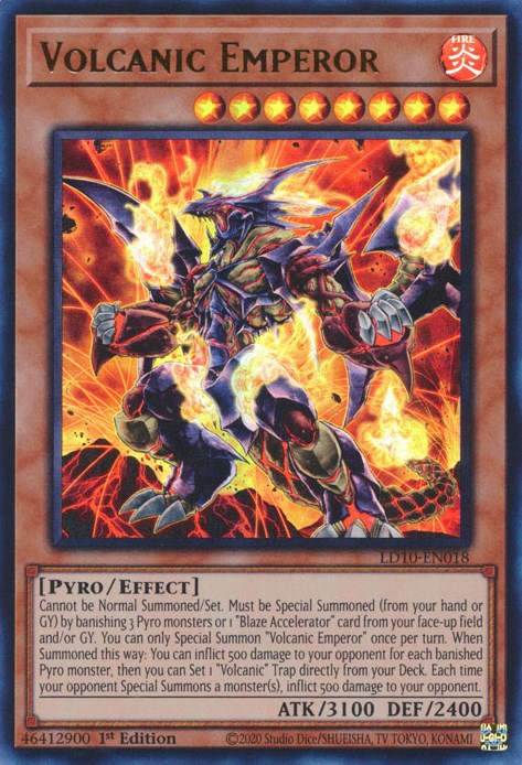 Volcanic Emperor (LD10-EN018) [Legendary Duelists: Soulburning Volcano]
