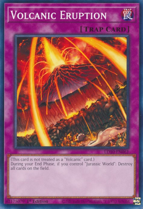 Volcanic Eruption (LD10-EN061) [Legendary Duelists: Soulburning Volcano]