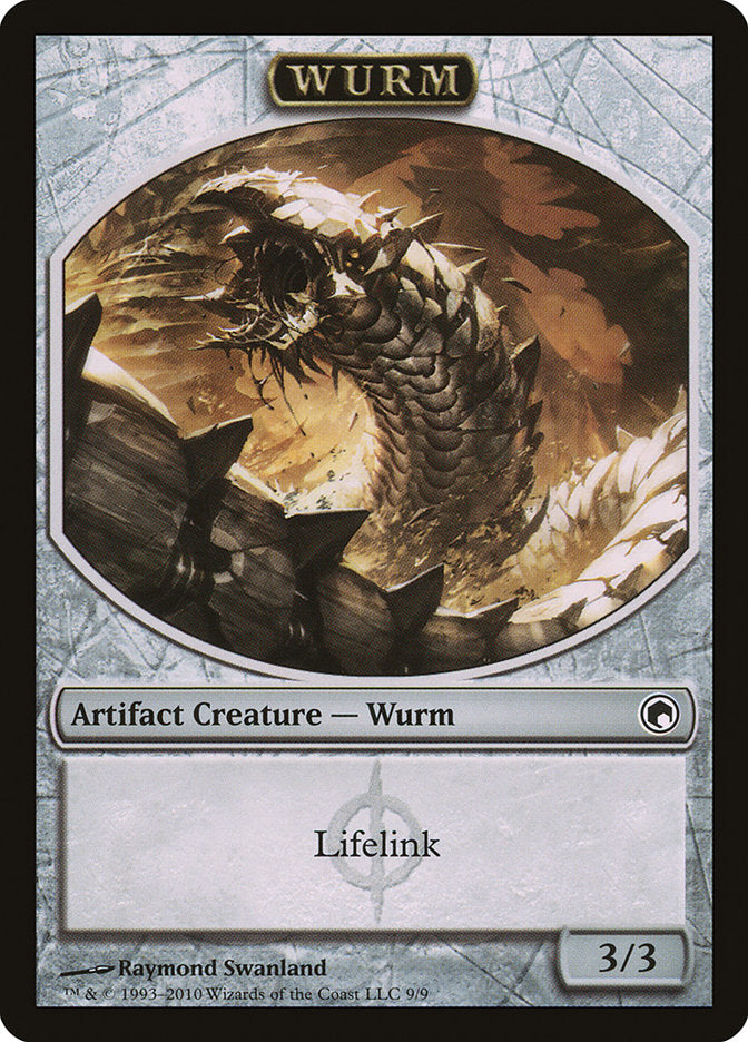 Wurm Token (9) (9) [Scars of Mirrodin]