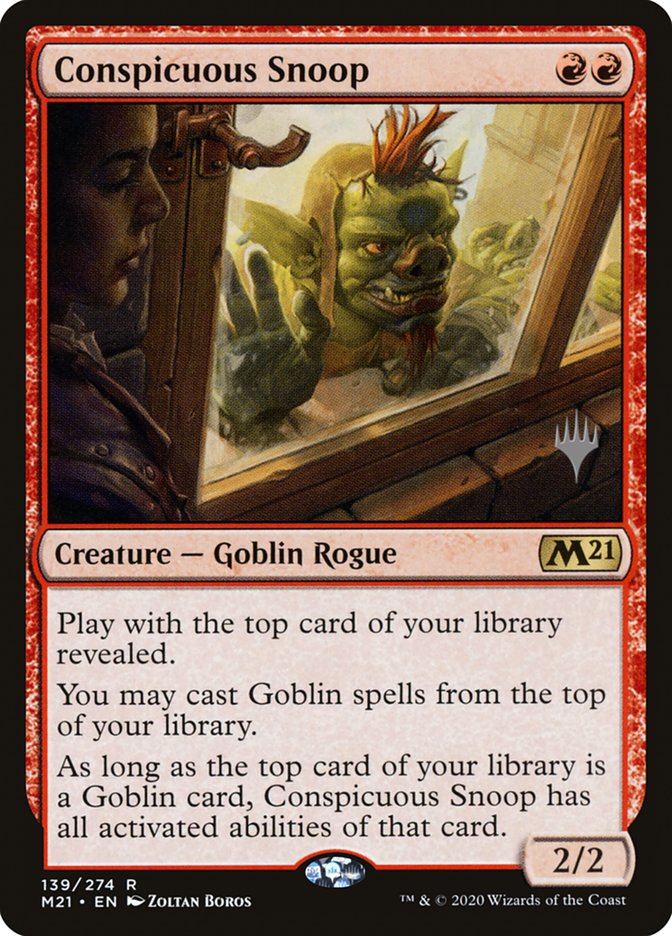 Conspicuous Snoop (139) [Promo Pack: Core Set 2021]
