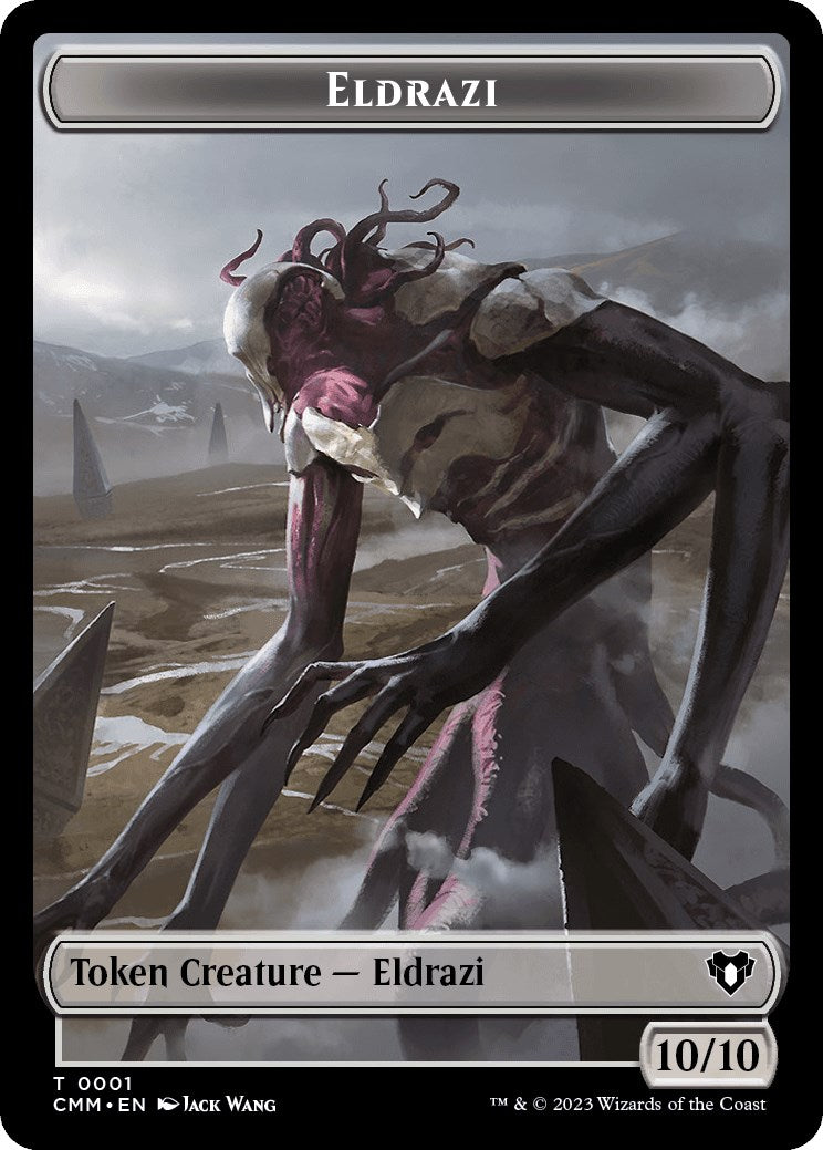 Eldrazi // Dragon (0021) Double-Sided Token (1 // 21) [Commander Masters]