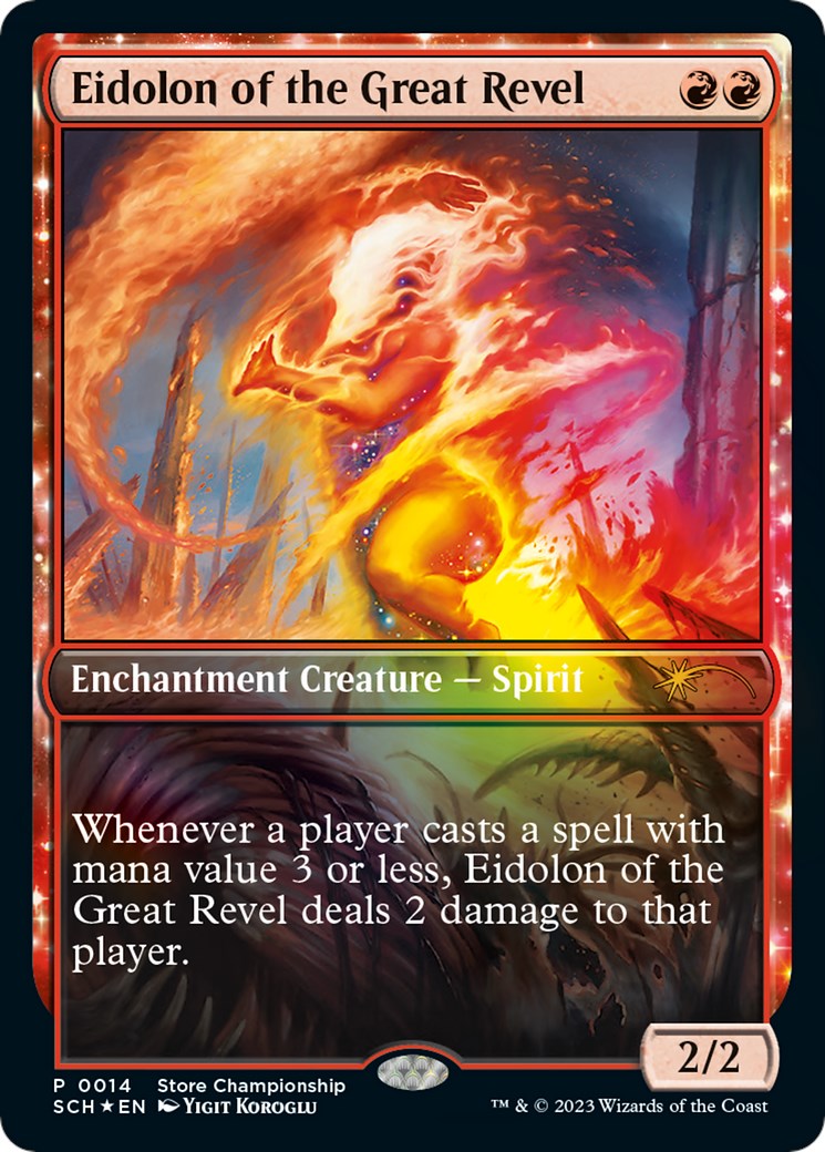 Eidolon of the Great Revel (14) [Game Day & Store Championship Promos]