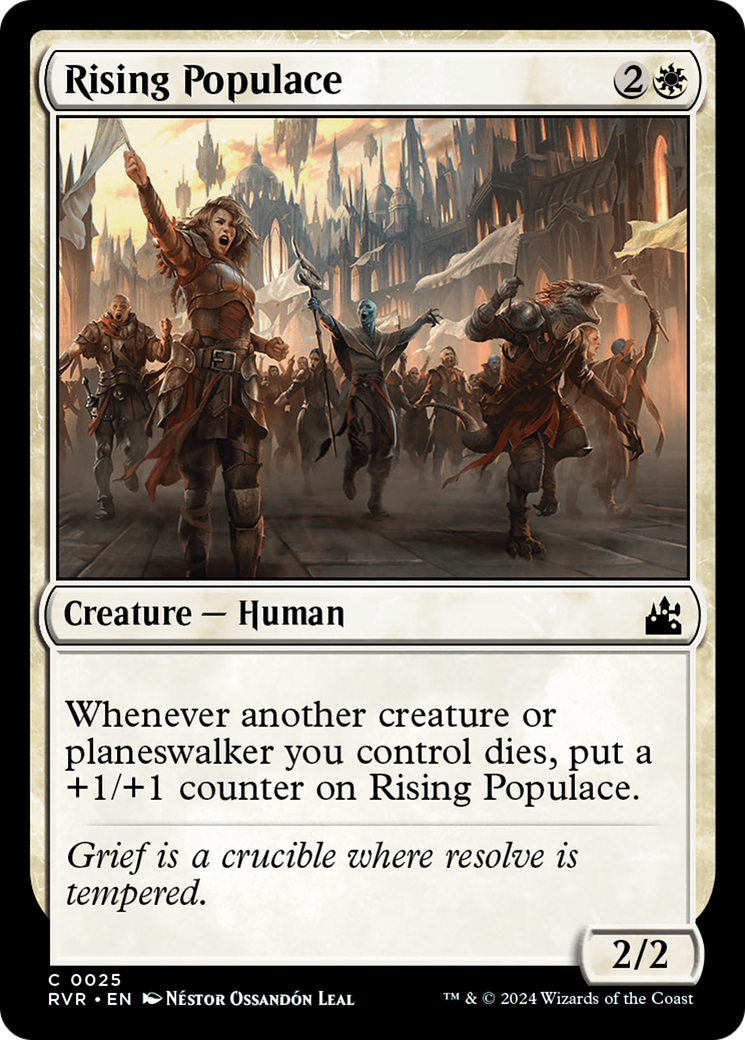 Rising Populace (25) [Ravnica Remastered]