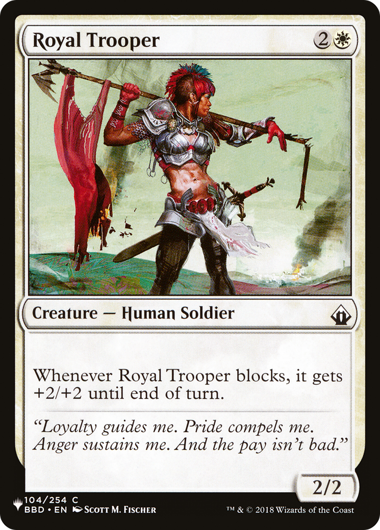 Royal Trooper (104/254) [The List Reprints]