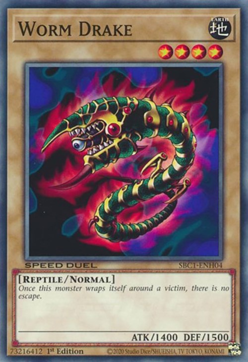 Worm Drake (SBC1-ENH04) [Speed Duel: Streets of Battle City]