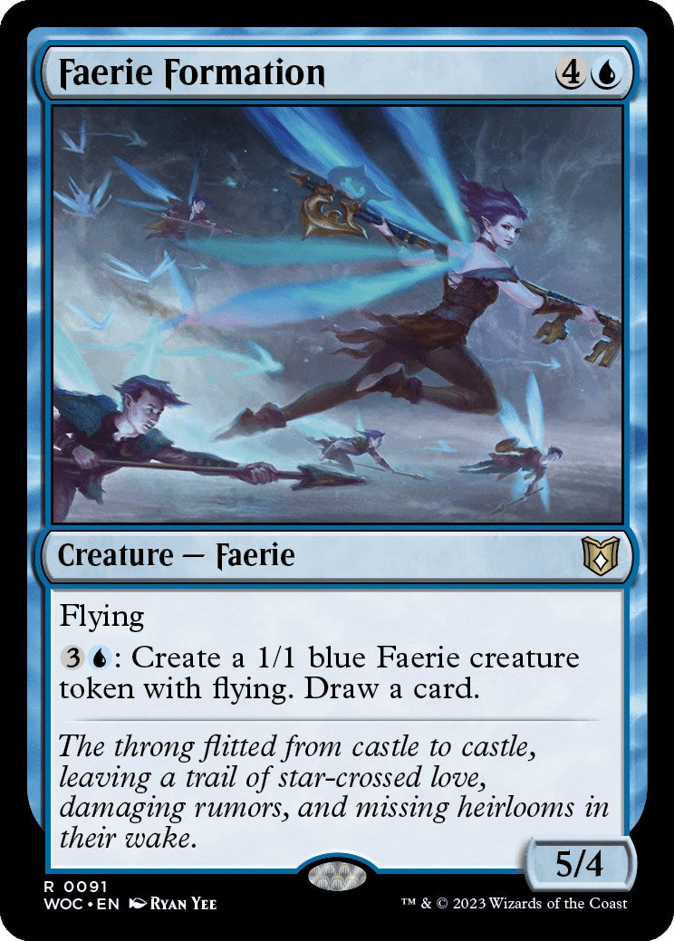 Faerie Formation (91) [Commander: Wilds of Eldraine]