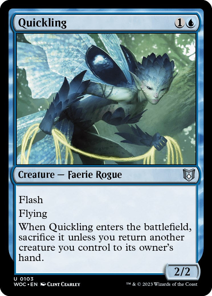 Quickling (103) [Commander: Wilds of Eldraine]