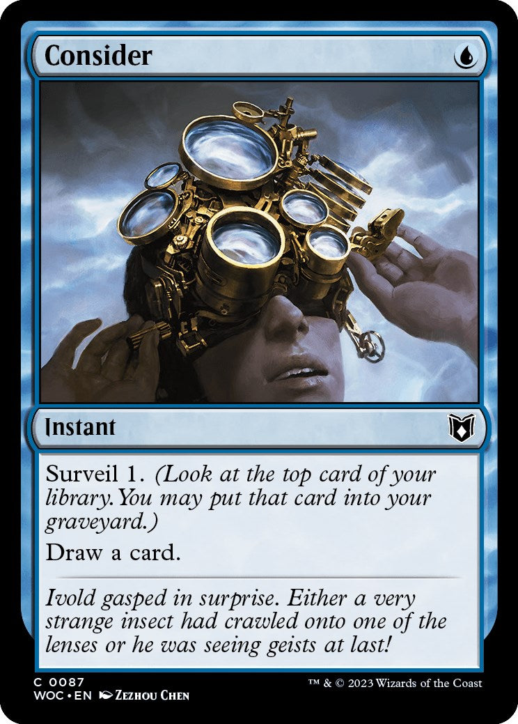 Consider (87) [Commander: Wilds of Eldraine]