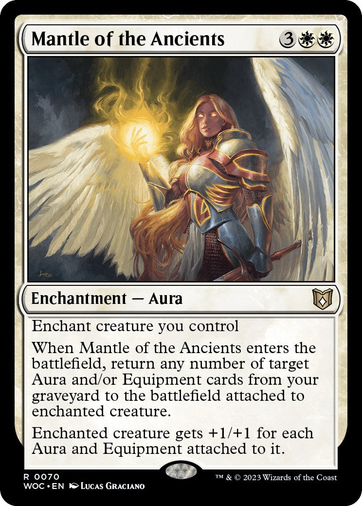 Mantle of the Ancients (70) [Commander: Wilds of Eldraine]
