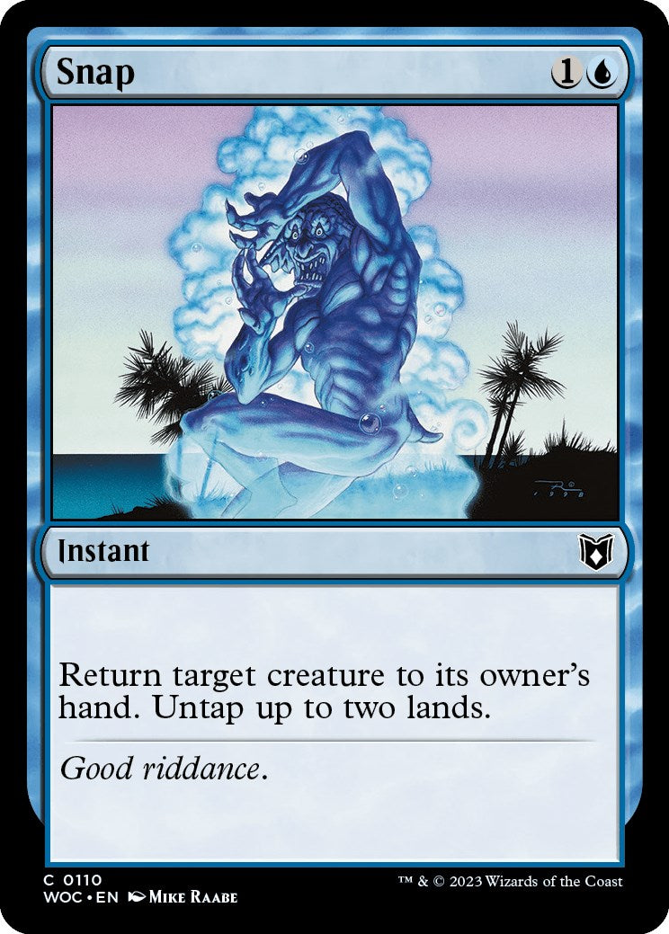 Snap (110) [Commander: Wilds of Eldraine]