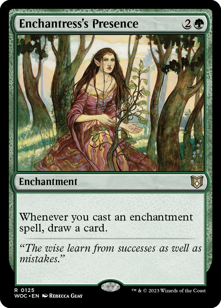Enchantress's Presence (125) [Commander: Wilds of Eldraine]