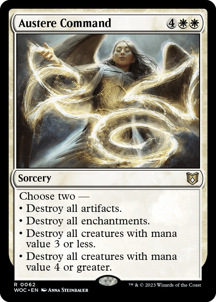 Austere Command (62) [Commander: Wilds of Eldraine]