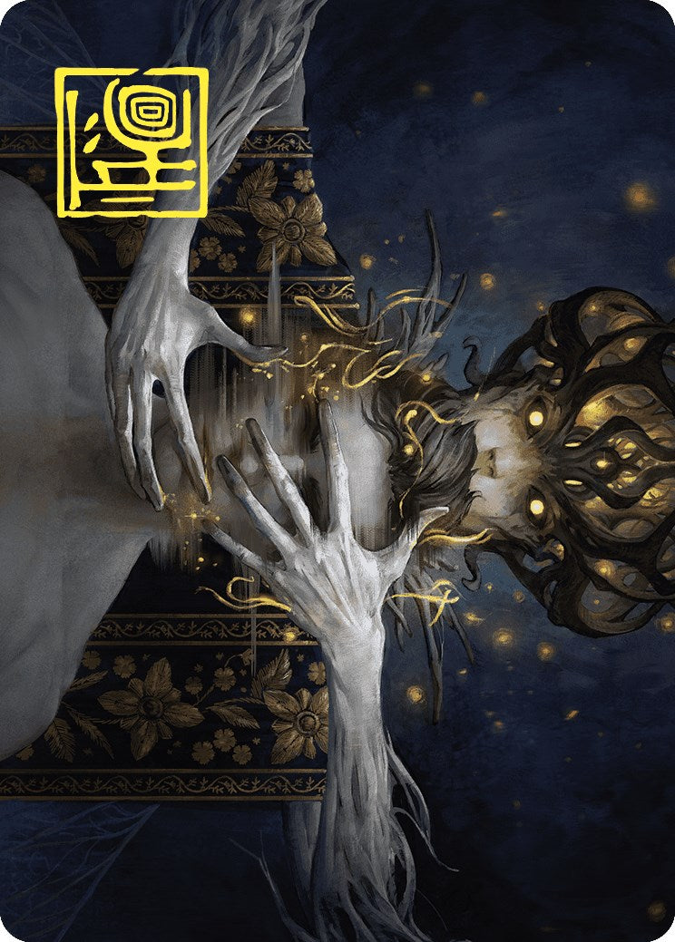 Ego Drain Art Card (Gold-Stamped Signature) (12) [Art Series: Wilds of Eldraine]