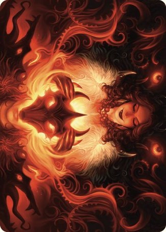 Witch's Mark Art Card (21) [Art Series: Wilds of Eldraine]
