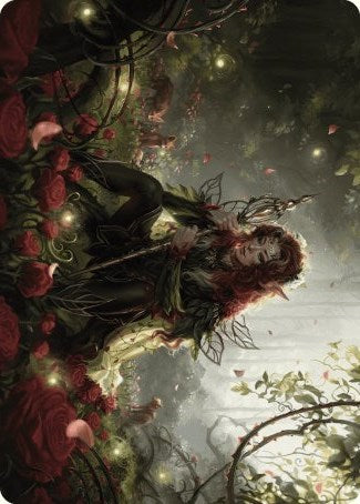 Yenna, Redtooth Regent Art Card (35) [Art Series: Wilds of Eldraine]