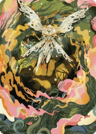 Greater Auramancy Art Card (61) [Art Series: Wilds of Eldraine]