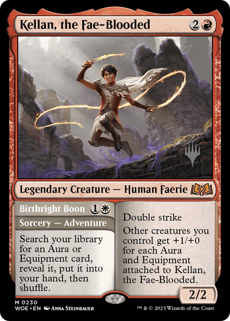 Kellan, the Fae-Blooded (230) [Promo Pack: Wilds of Eldraine]