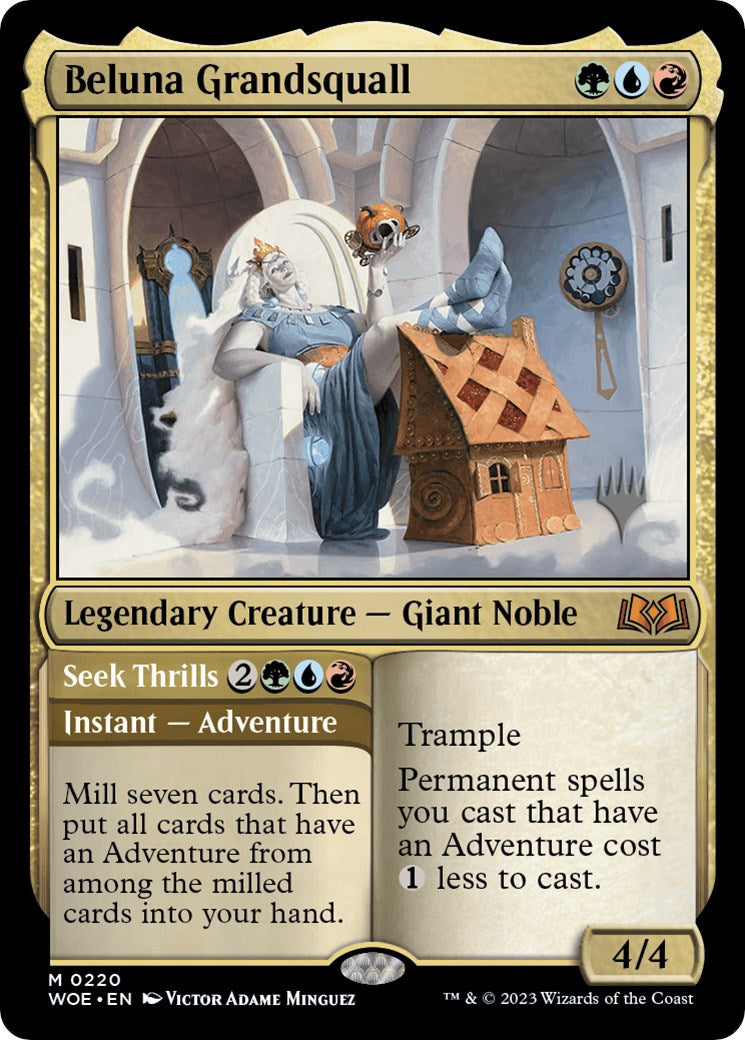 Beluna Grandsquall (220) [Promo Pack: Wilds of Eldraine]
