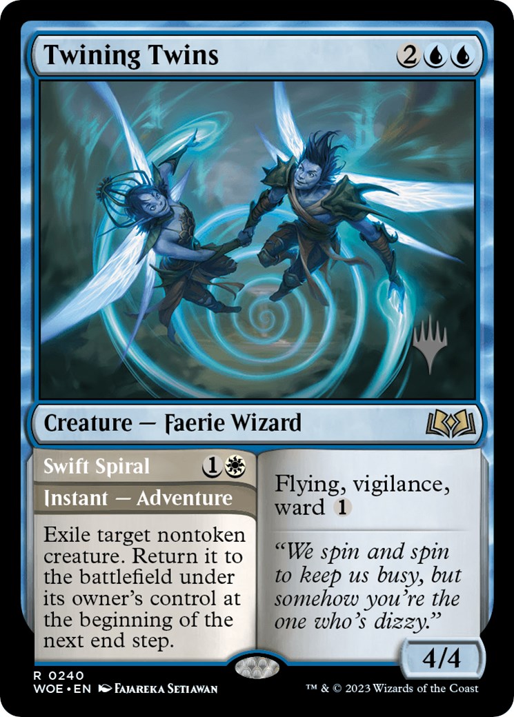 Twining Twins (240) [Promo Pack: Wilds of Eldraine]