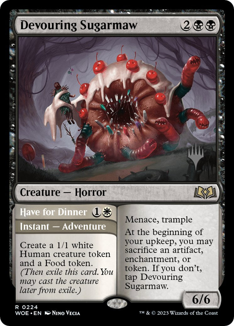 Devouring Sugarmaw (224) [Promo Pack: Wilds of Eldraine]