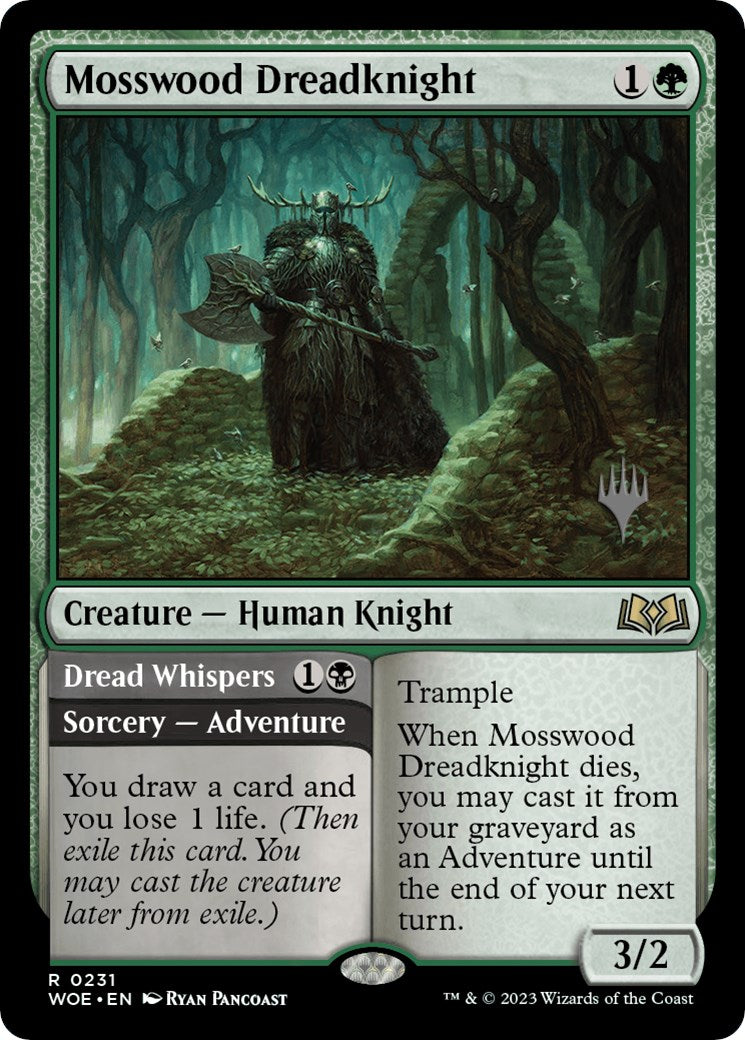 Mosswood Dreadknight (231) [Promo Pack: Wilds of Eldraine]