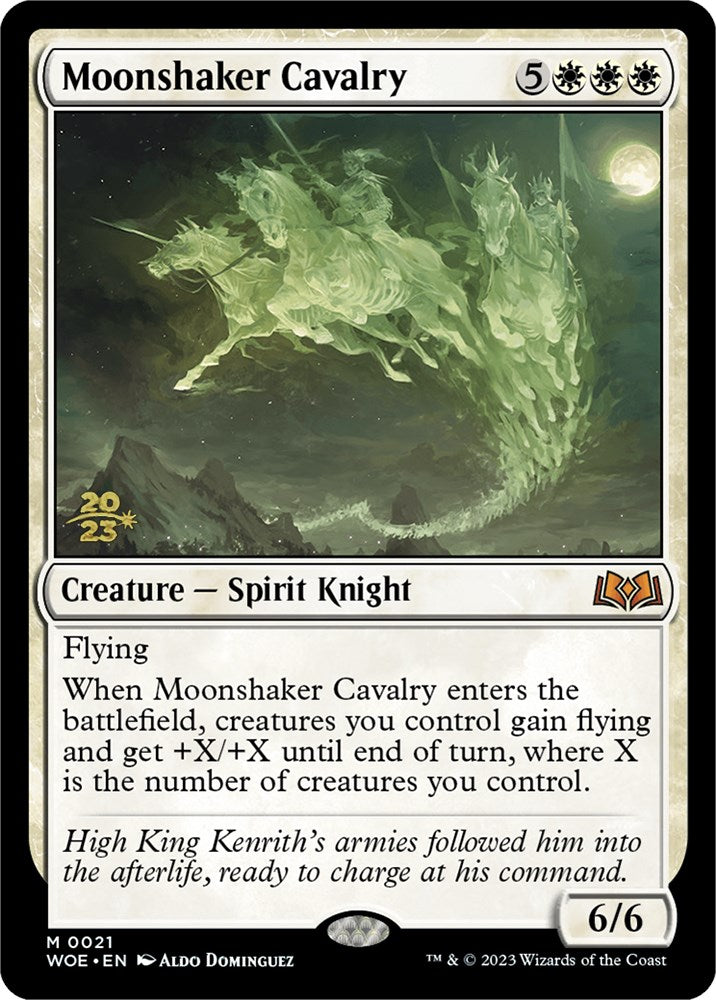 Moonshaker Cavalry (21) [Prerelease Cards]