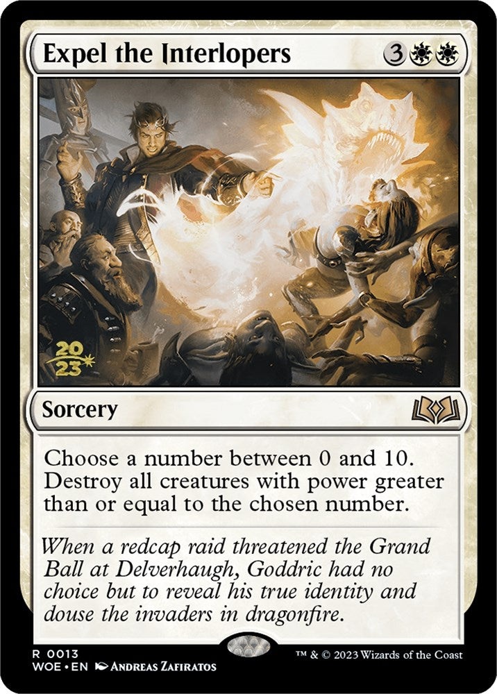 Expel the Interlopers (13) [Prerelease Cards]