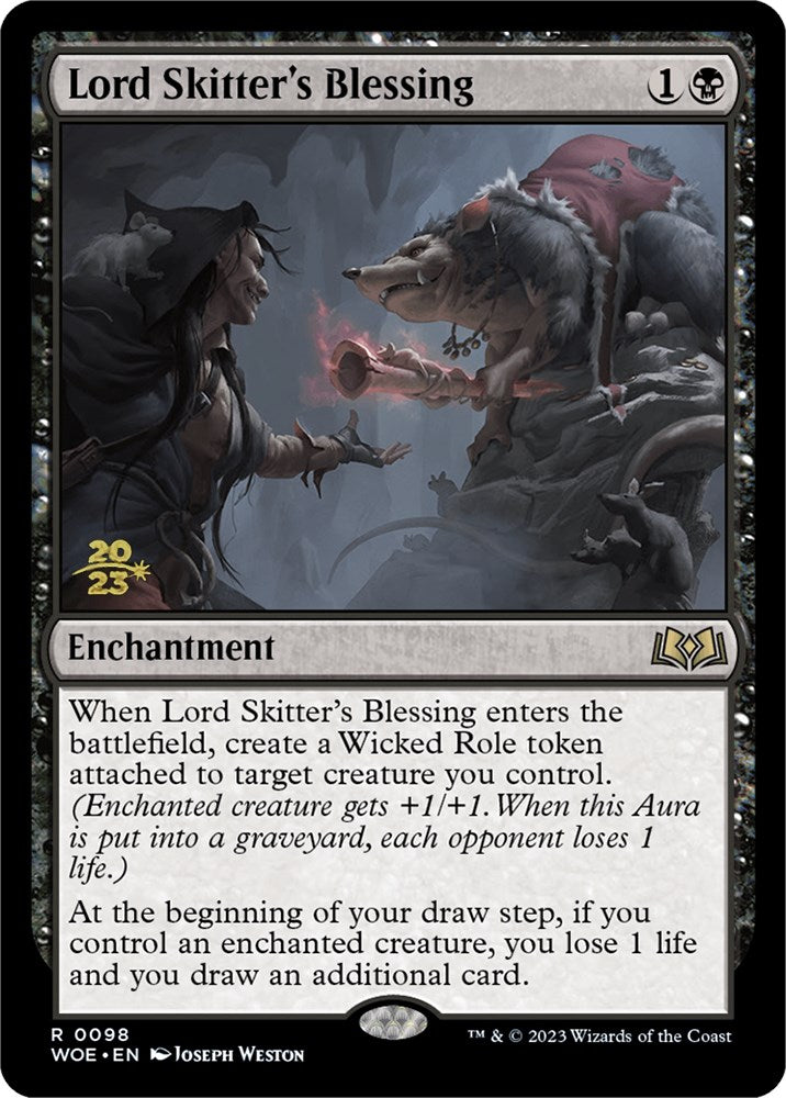 Lord Skitter's Blessing (98) [Prerelease Cards]