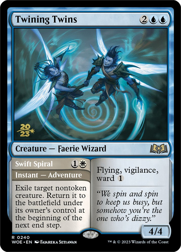 Twining Twins (240) [Promo Pack: Wilds of Eldraine]