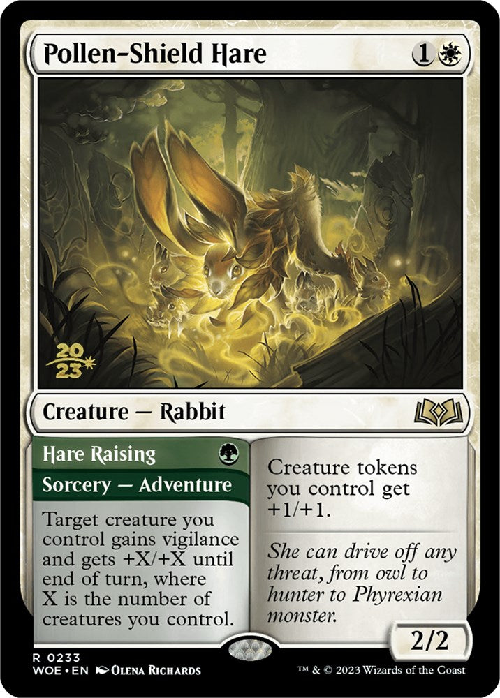 Pollen-Shield Hare (233) [Prerelease Cards]