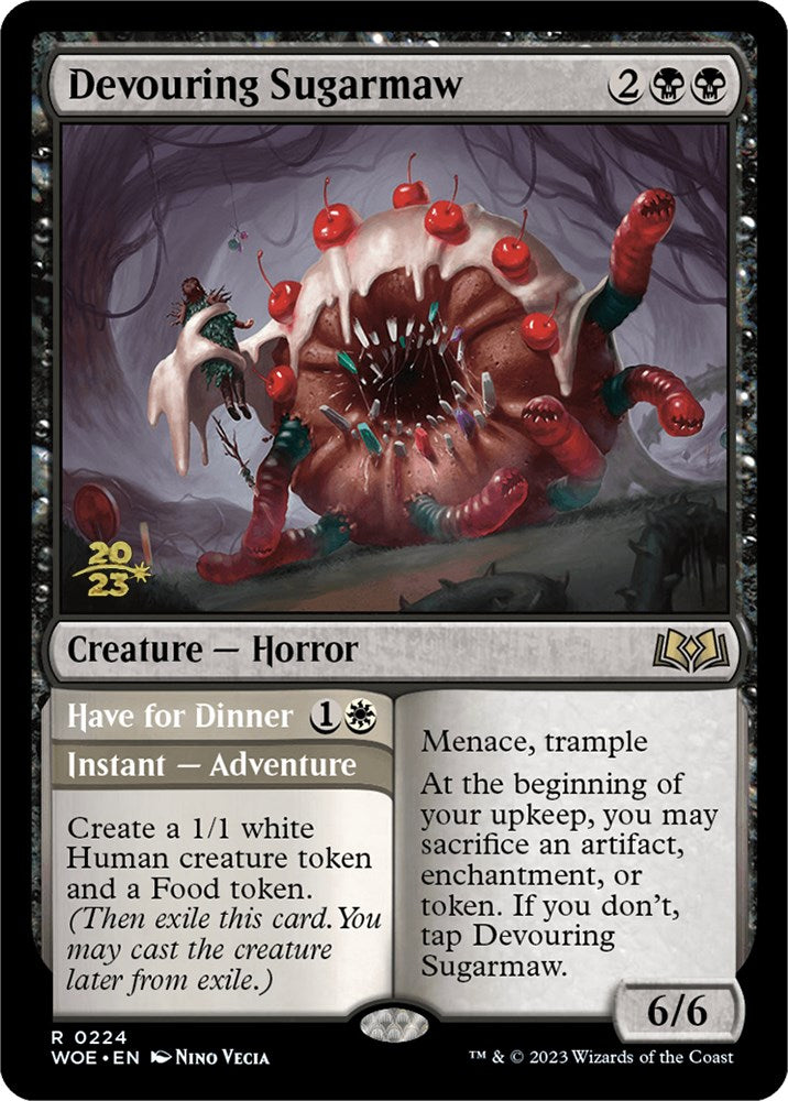 Devouring Sugarmaw (224) [Promo Pack: Wilds of Eldraine]