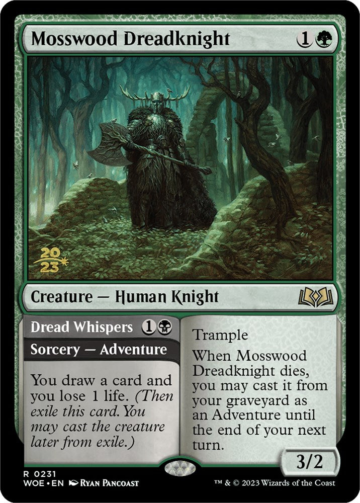 Mosswood Dreadknight (231) [Promo Pack: Wilds of Eldraine]