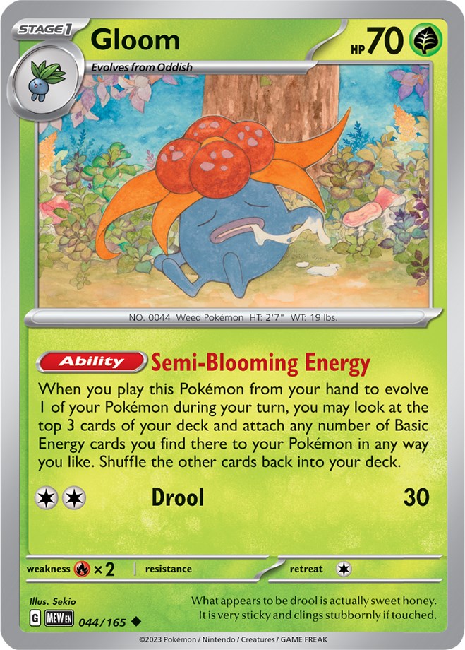 Gloom (044/165) [SV: Scarlet & Violet 151]