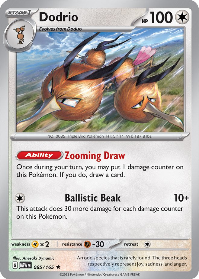Dodrio (085/165) [SV: Scarlet & Violet 151]