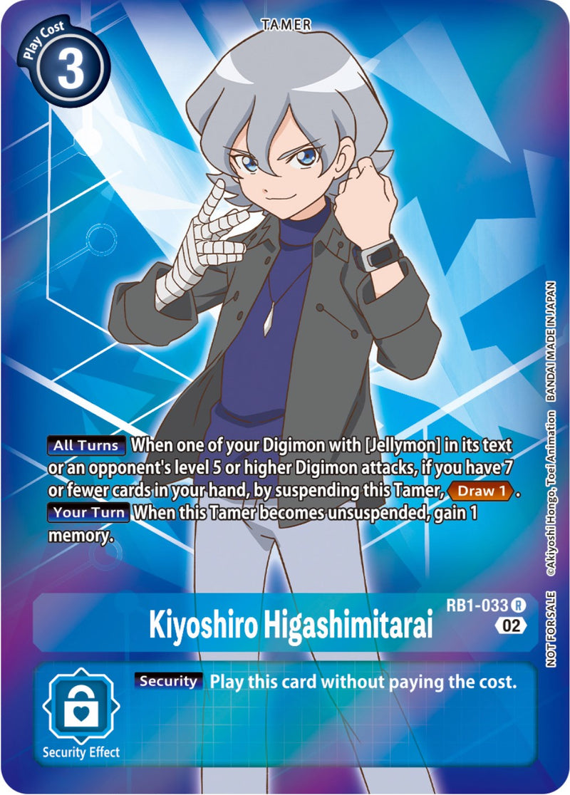 Kiyoshiro Higashimitarai (Resurgence Booster Box Promotion Pack) (RB1-033 R) [Resurgence Booster]