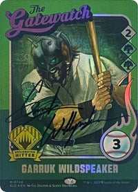Garruk Wildspeaker (749) (Autographed) [Secret Lair Drop Series]