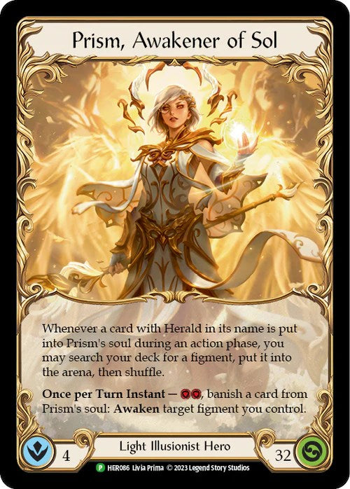 Prism, Awakener of Sol - HER086 (HER086) [Flesh and Blood: Promo Cards]