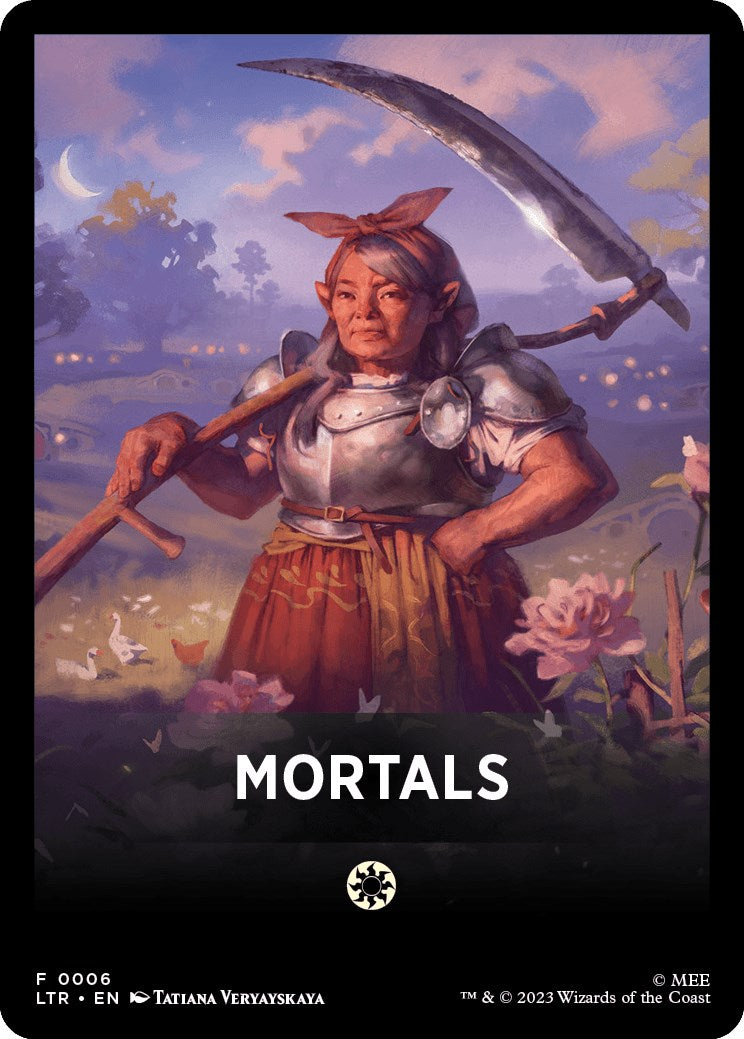 Mortals Theme Card (6) [Universes Beyond: The Lord of the Rings: Tales of Middle-earth]