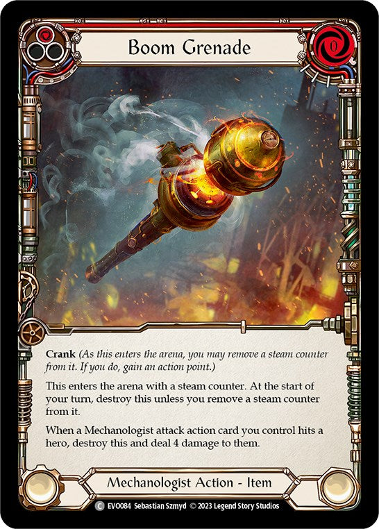 Boom Grenade (Red) (EVO084) [Bright Lights]