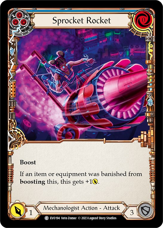 Sprocket Rocket (Blue) (EVO194) [Bright Lights]
