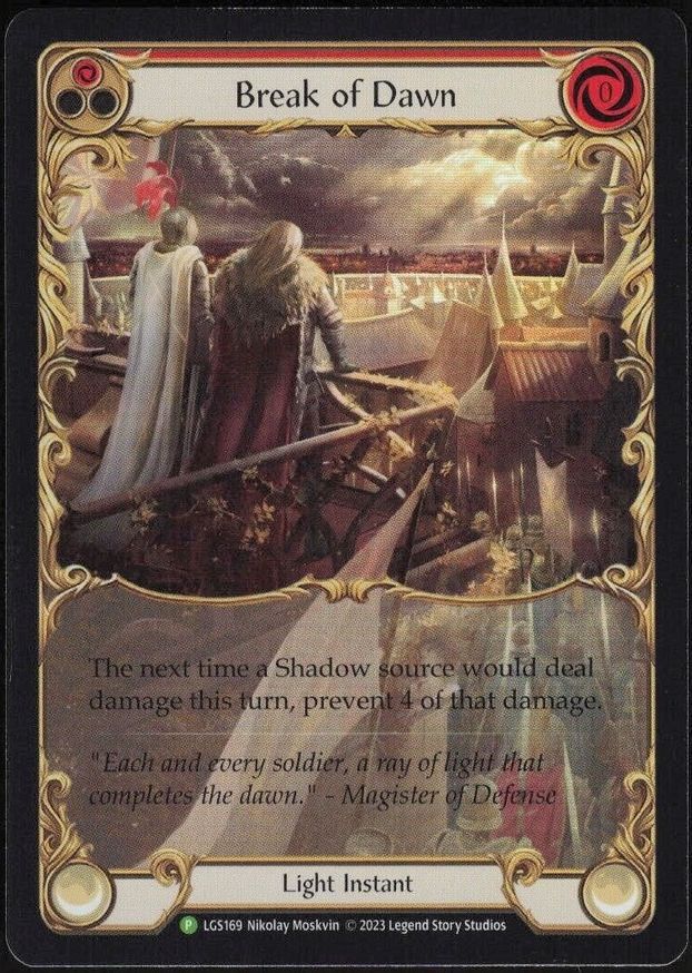 Break of Dawn (Red) - LGS169 (LGS169) [Flesh and Blood: Promo Cards]