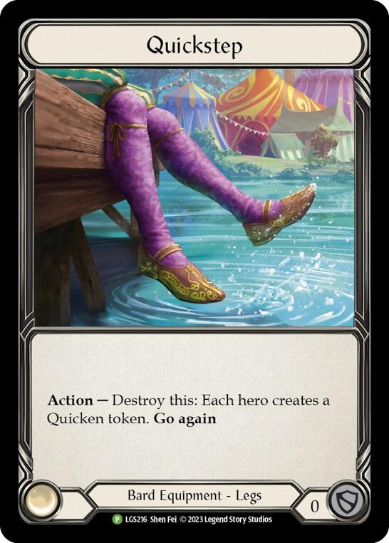 Quickstep - LGS216 (LGS216) [Flesh and Blood: Promo Cards]