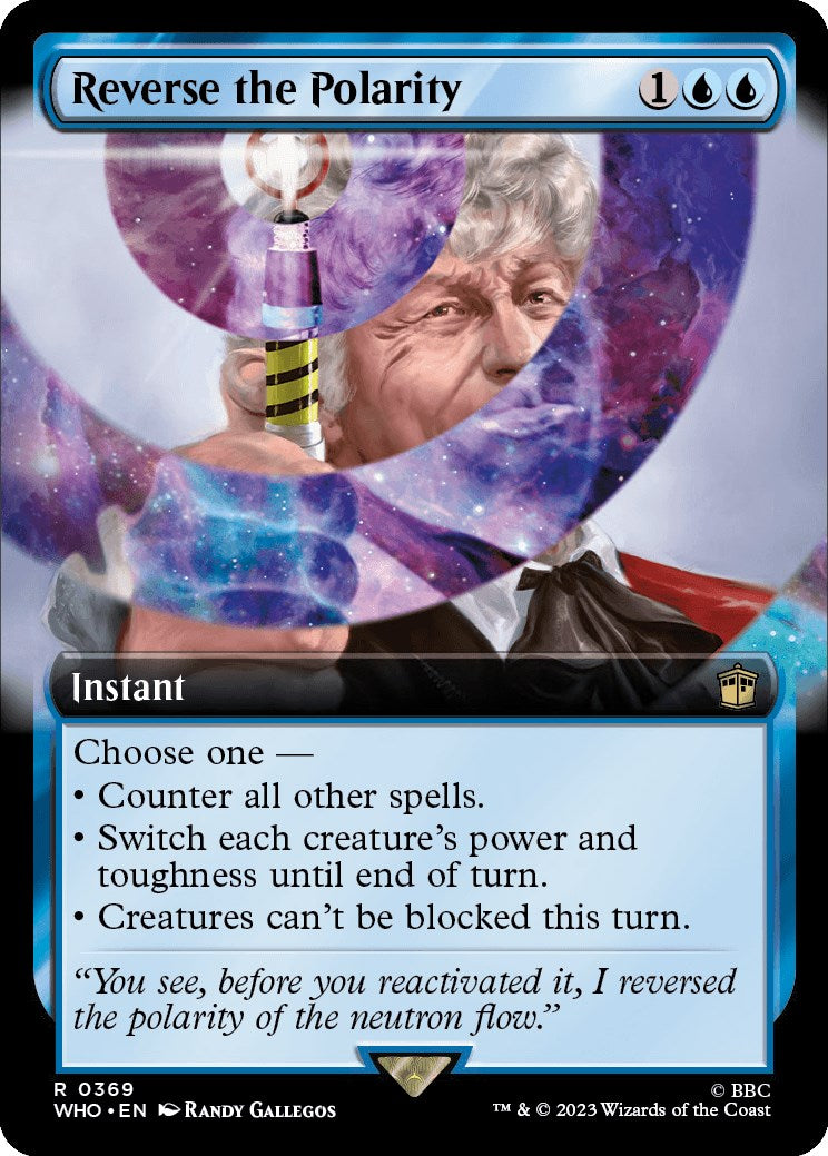 Reverse the Polarity (Extended Art) (369) [Universes Beyond: Doctor Who]