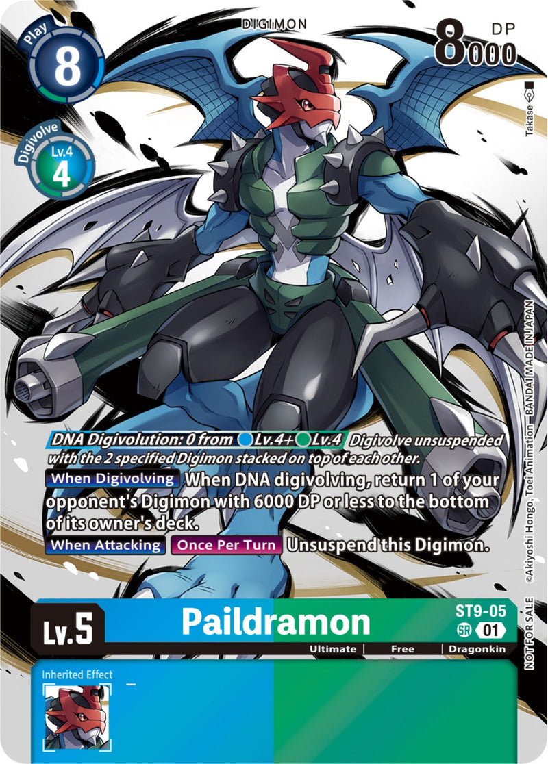 Paildramon (Tamer Party Pack -The Beginning-) (ST9-05 SR) [Starter Deck 09: Ultimate Ancient Dragon]