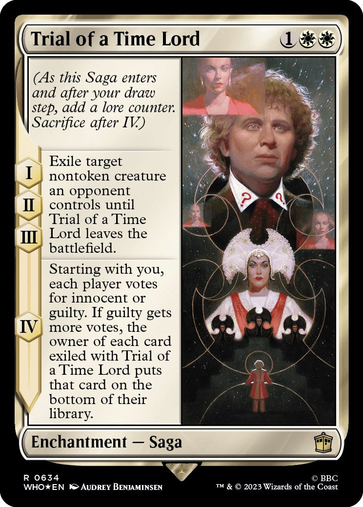 Trial of a Time Lord (Surge Foil) (634) [Universes Beyond: Doctor Who]