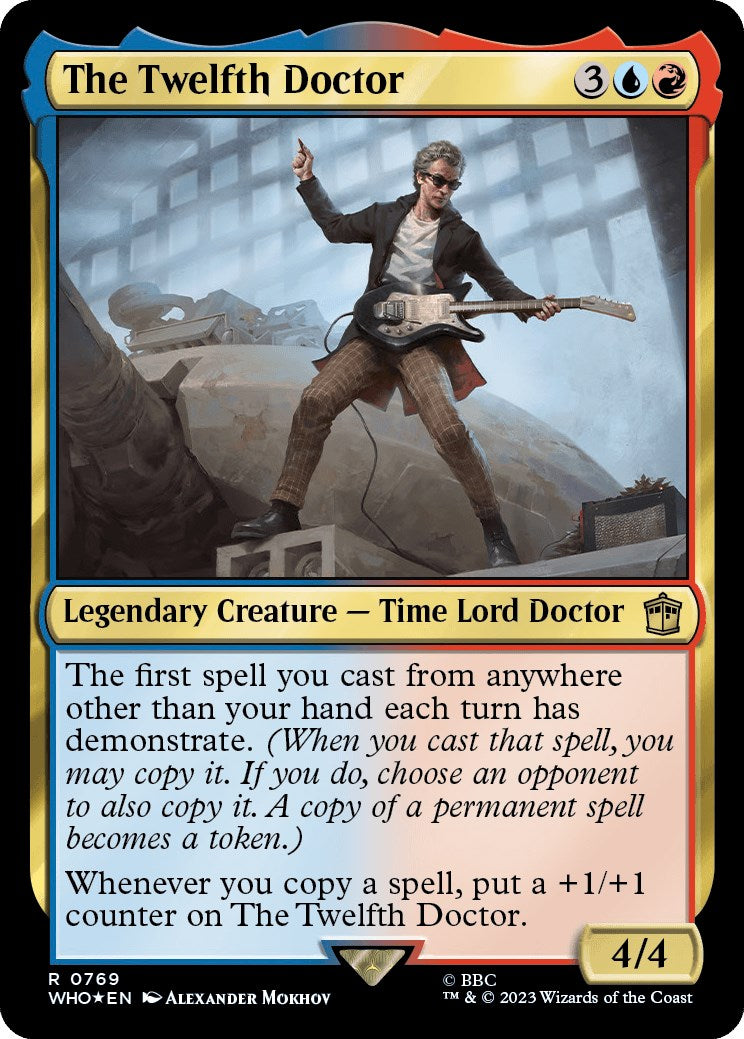 The Twelfth Doctor (Surge Foil) (769) [Universes Beyond: Doctor Who]